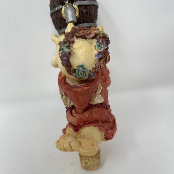 Vtg Guard. of the Grapes Monk Figure Bottle Topper - Picture 3 of 6